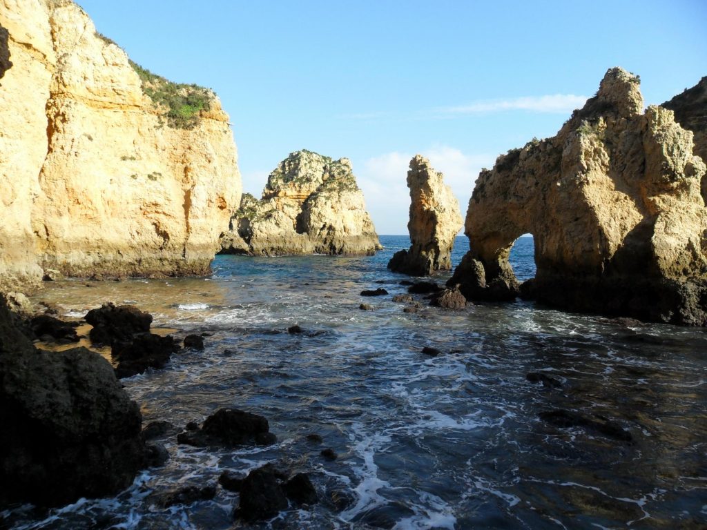 Ponta da Piedade in der Nähe von Lagos an der Algarve