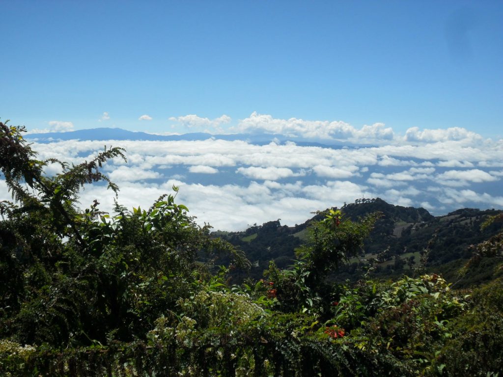 Über den Wolken in Costa Rica