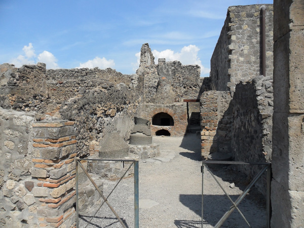 Ausgrabungen von Pompeji, Italien