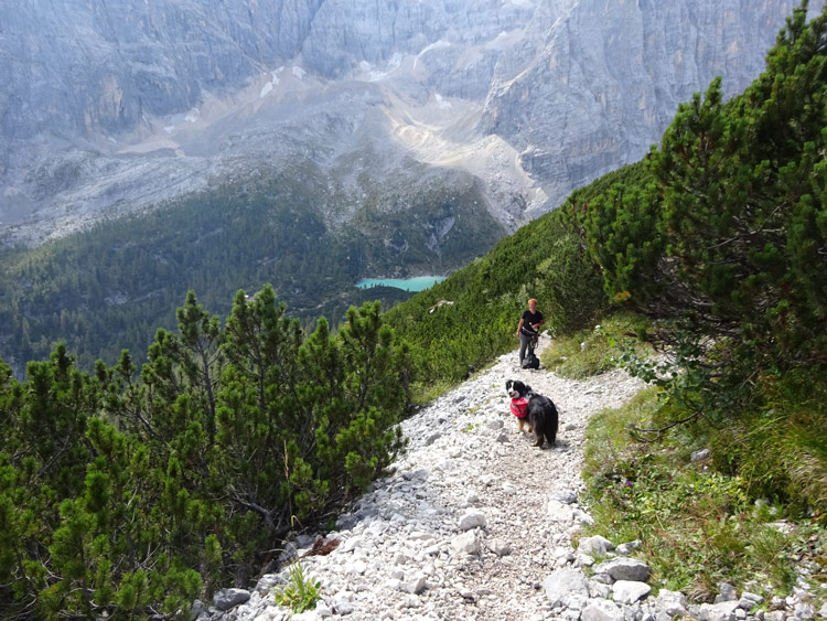 Wandern Sorapis See