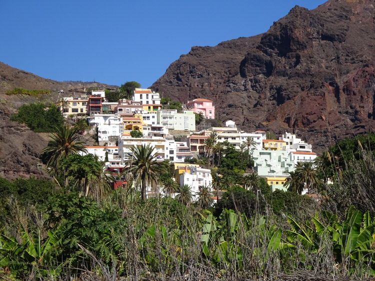 Blick nach La Calera - Valle Gran Rey