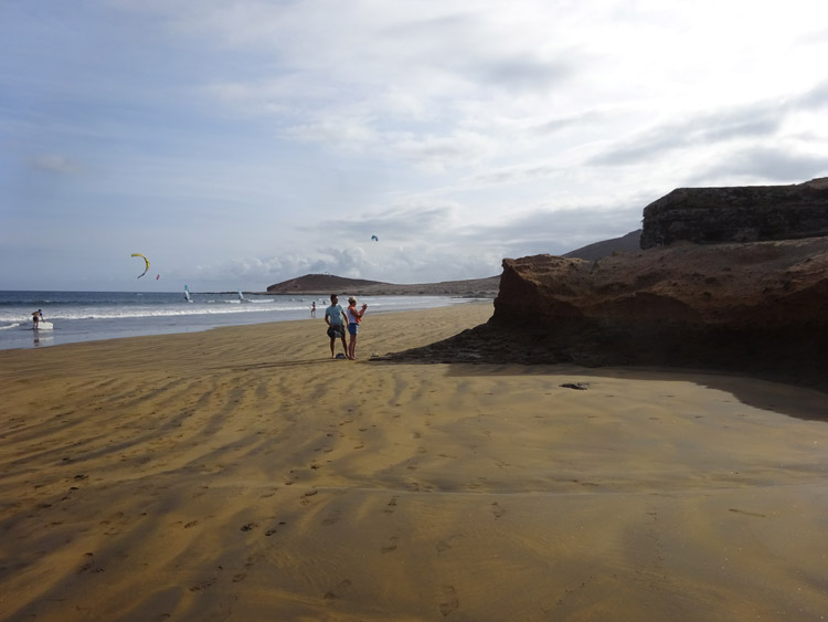 Kitesurfer - Strand El Medano