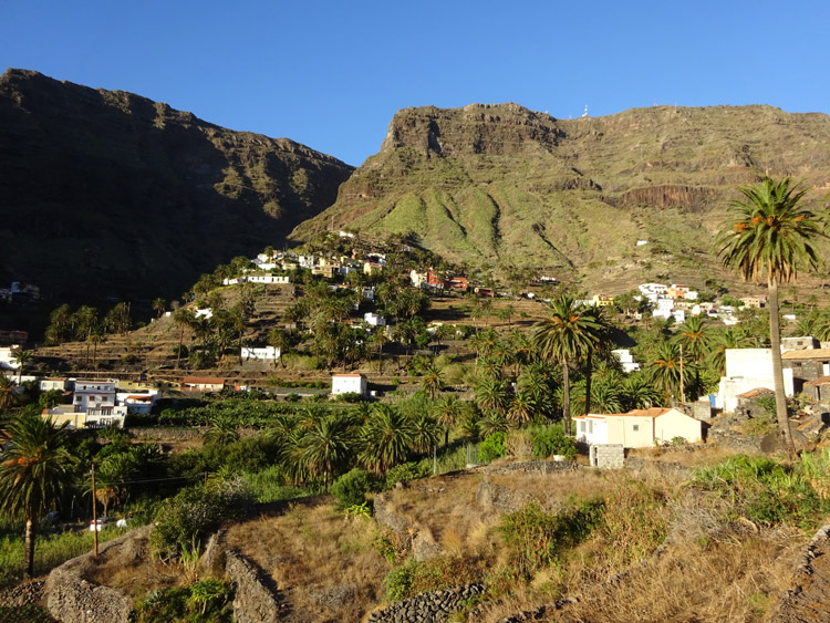 Rückweg zwischen La Vizcaina und El Guro