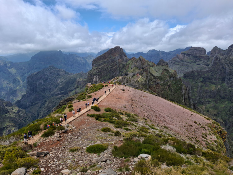 Aussicht vom Pico do Areeiro