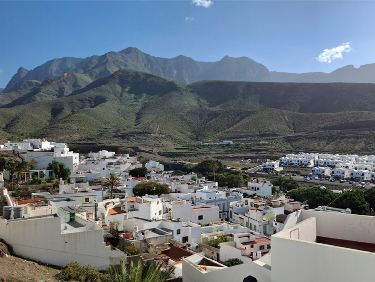 Ausblick auf Agaete