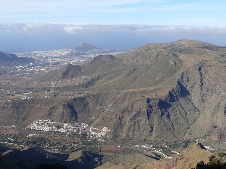 Ausblick auf Agaete-Tal