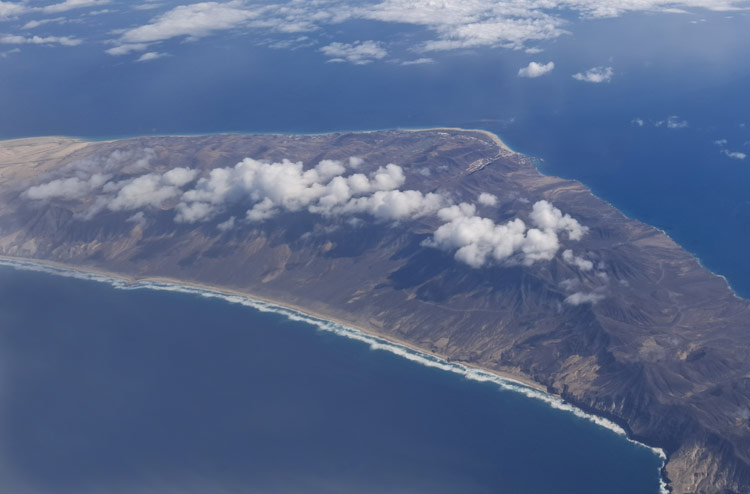 Fuerteventura von oben