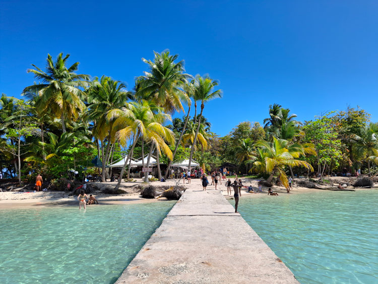 Ankunft Îlet du Gosier