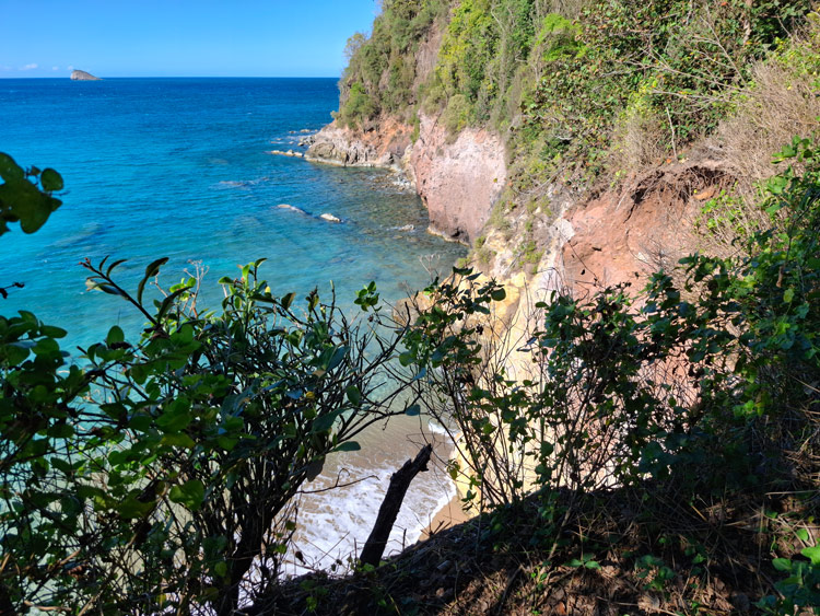 Spaziergang zur Plage de Clugny
