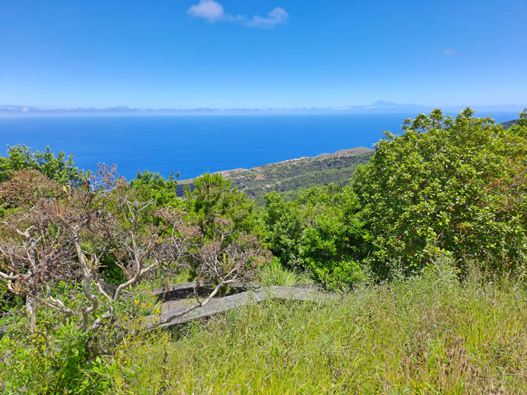 Ausblick vom Mirador de Somada Alta