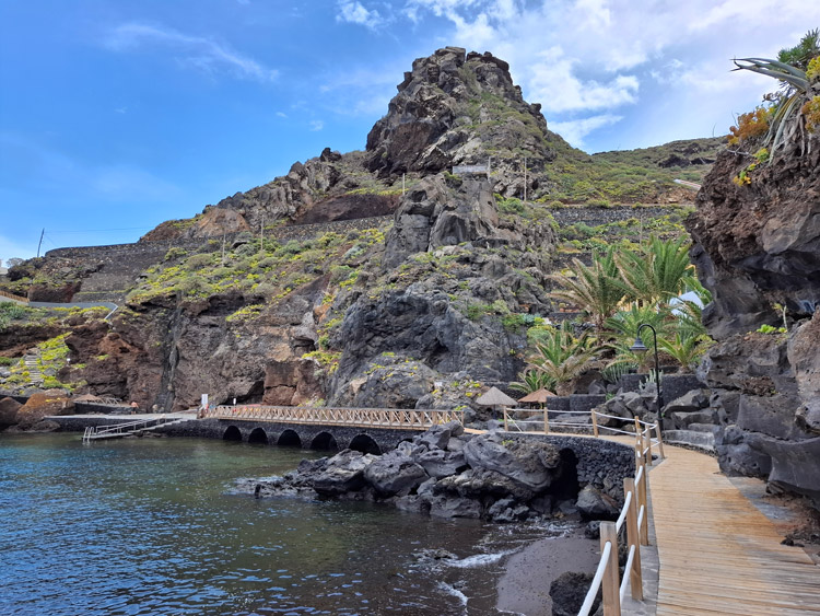 Bucht von Tamaduste mit Option zum Baden