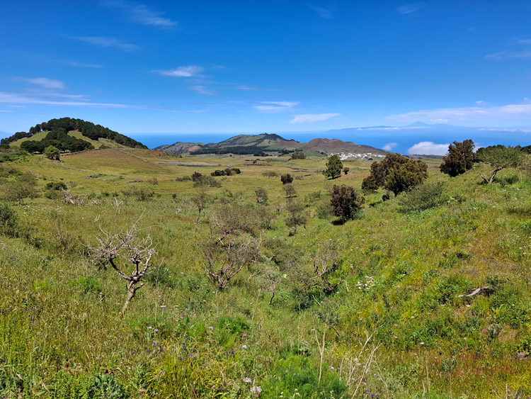Blick nach San Andrés