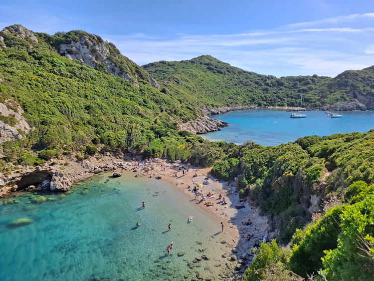 Porto Timoni von oben