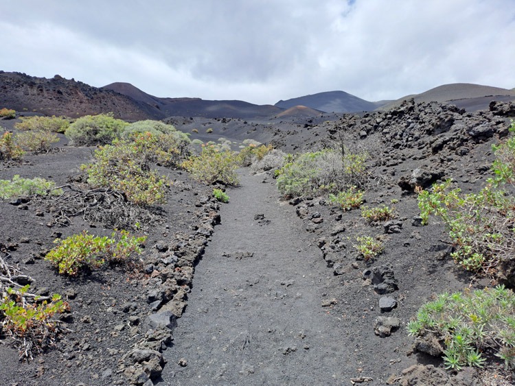 Vulkanlandschaft im Süden von La Palma