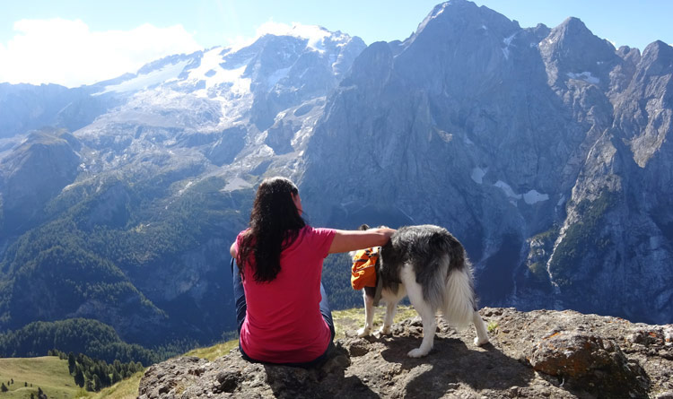 Blick zur Marmolada
