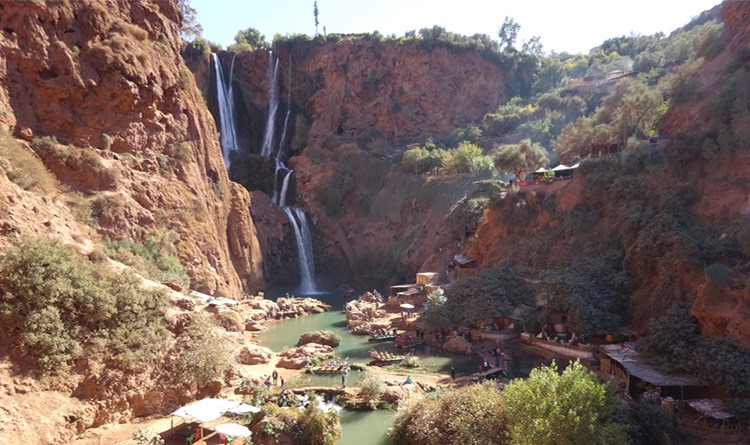 Ouzoud Wasserfälle - Marokko